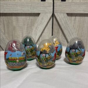 Dinosaur Building Block Eggs Set